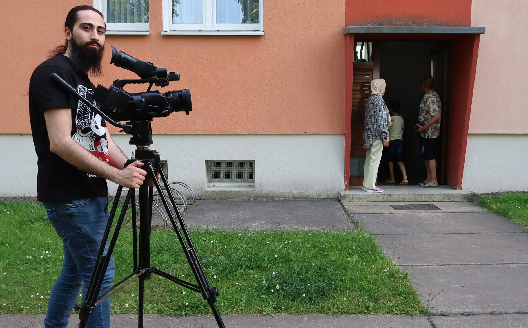 Impression von Kurzfilmdreh